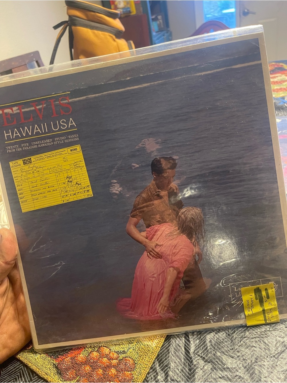 Elvis, Hawaii USA vinyl